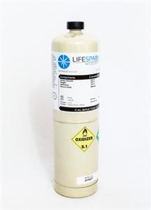 ST0310 | Gas Bottle. 5% CO2; 50% O2; Bal% N2O; 2% Desflurane; Balance N2O